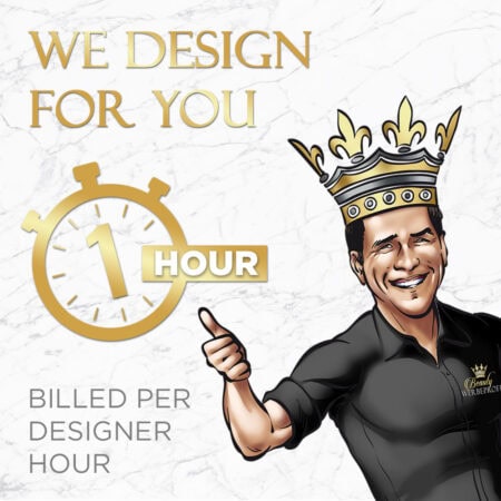 Design / graphic services on an hourly basis (e.g. poster design, web banners,...)