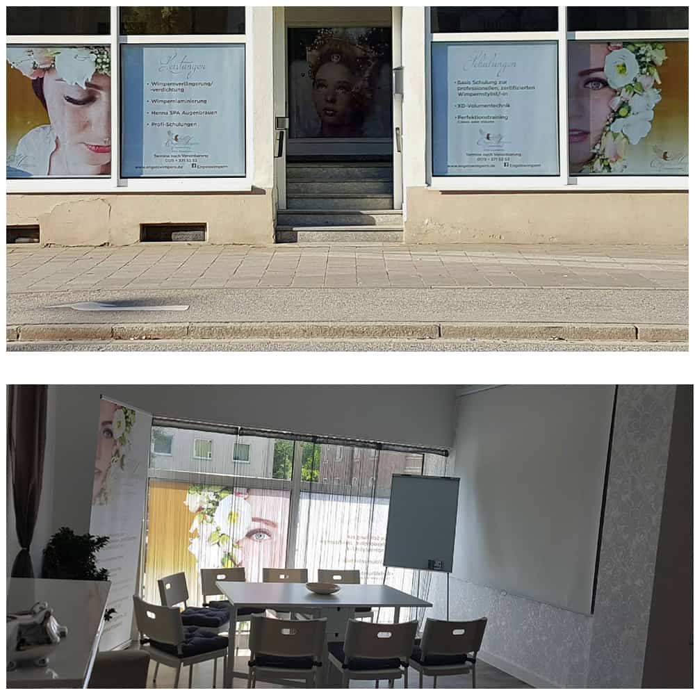 Exclusive satin decorative banner (studio decoration / shop window) 100x200cm - Image 8