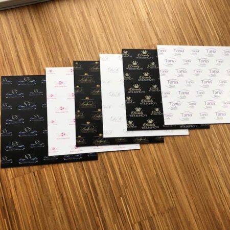 Logo photo plate - ideal for your nail pictures or product photos / free choice of colors with YOUR LOGO