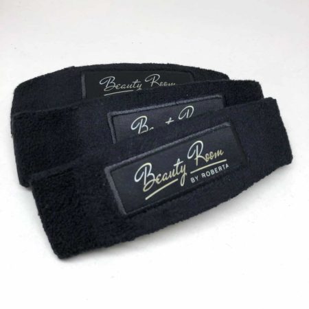 Headband with lettering / your logo - eyelashes, cosmetics, PMU, lashlifting