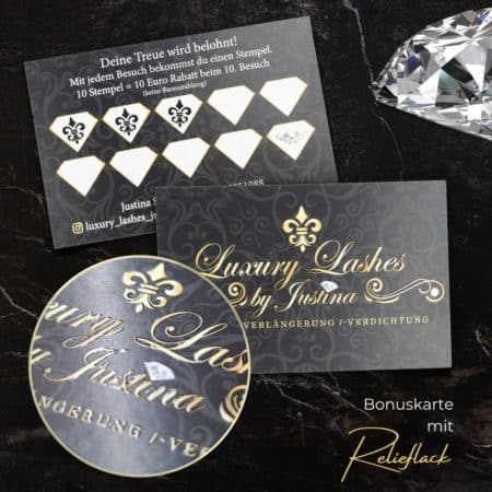 Exclusive bonus card with LACK refinement