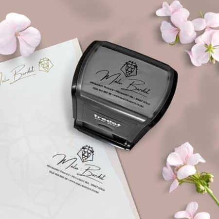 Exclusive company stamp / stamp in your individual design
