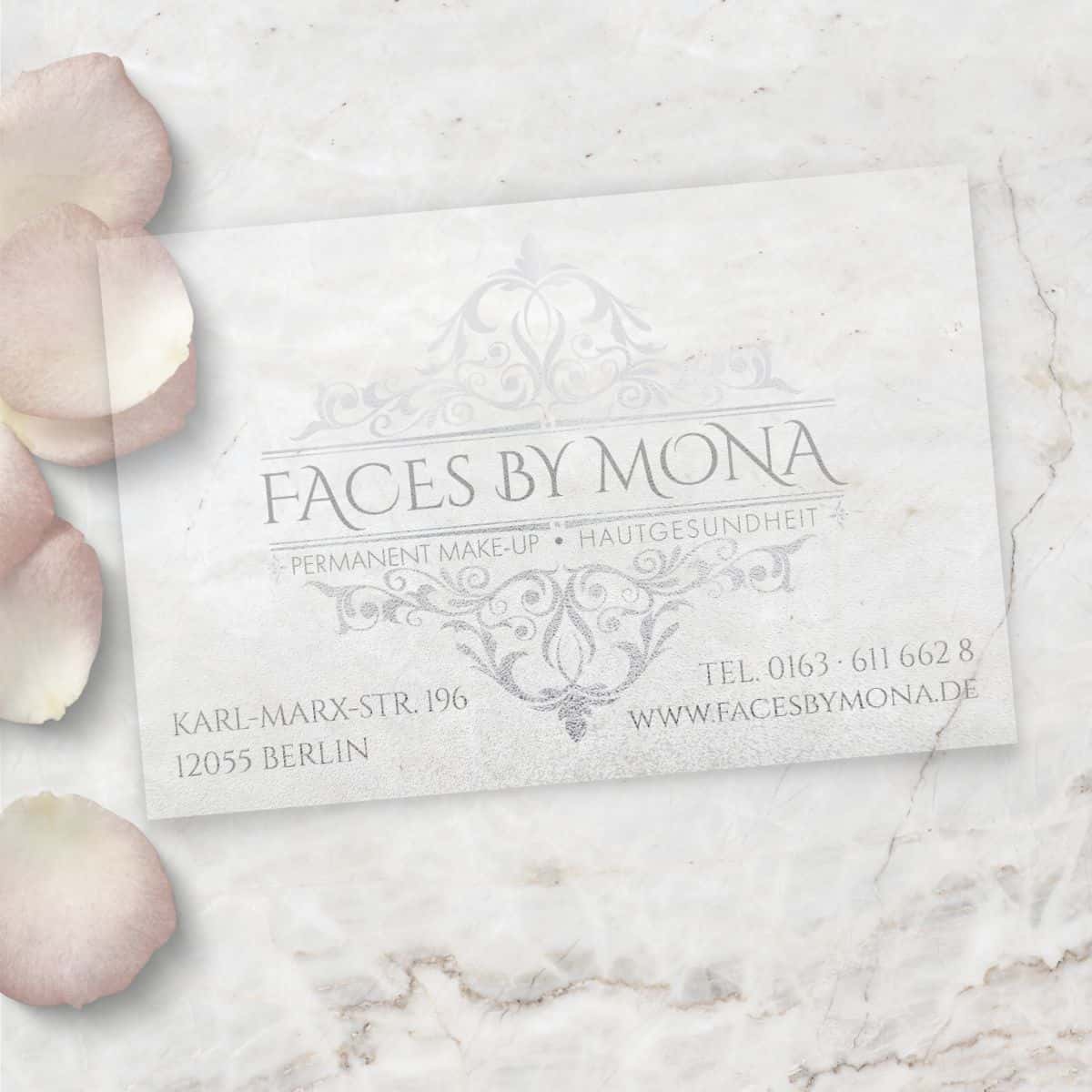 Business card made of PLASTIC / plastic business card - Image 4