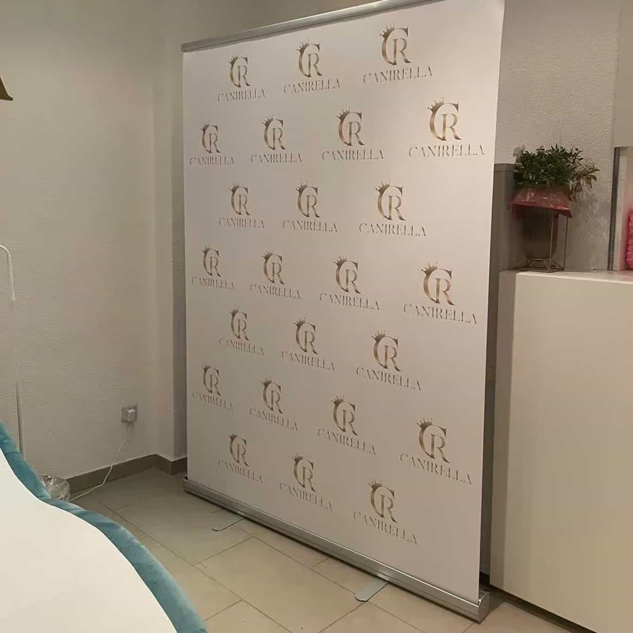 Photo background - roll-up - photo wall - stand - various sizes - incl. bag dimensions - incl. bag - Image 9