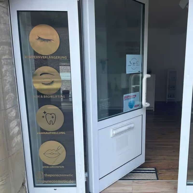 Window stickers / icons / shop window lettering / services / gold & silver - Image 9