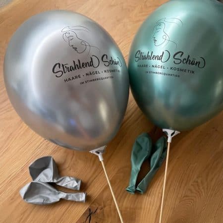 Balloons - metallic - Balloon printed with logo