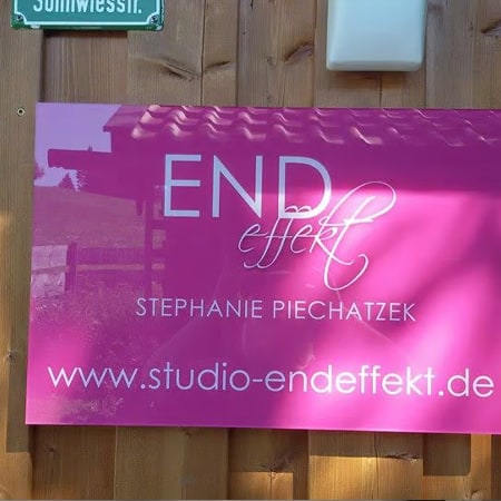 Exclusive company sign / advertising sign made of acrylic glass 20x30 or 30x40cm - Image 7