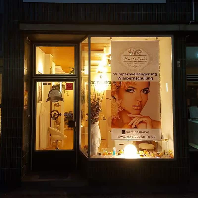 Exclusive satin decorative banner (studio decoration / shop window) 100x200cm - Image 9