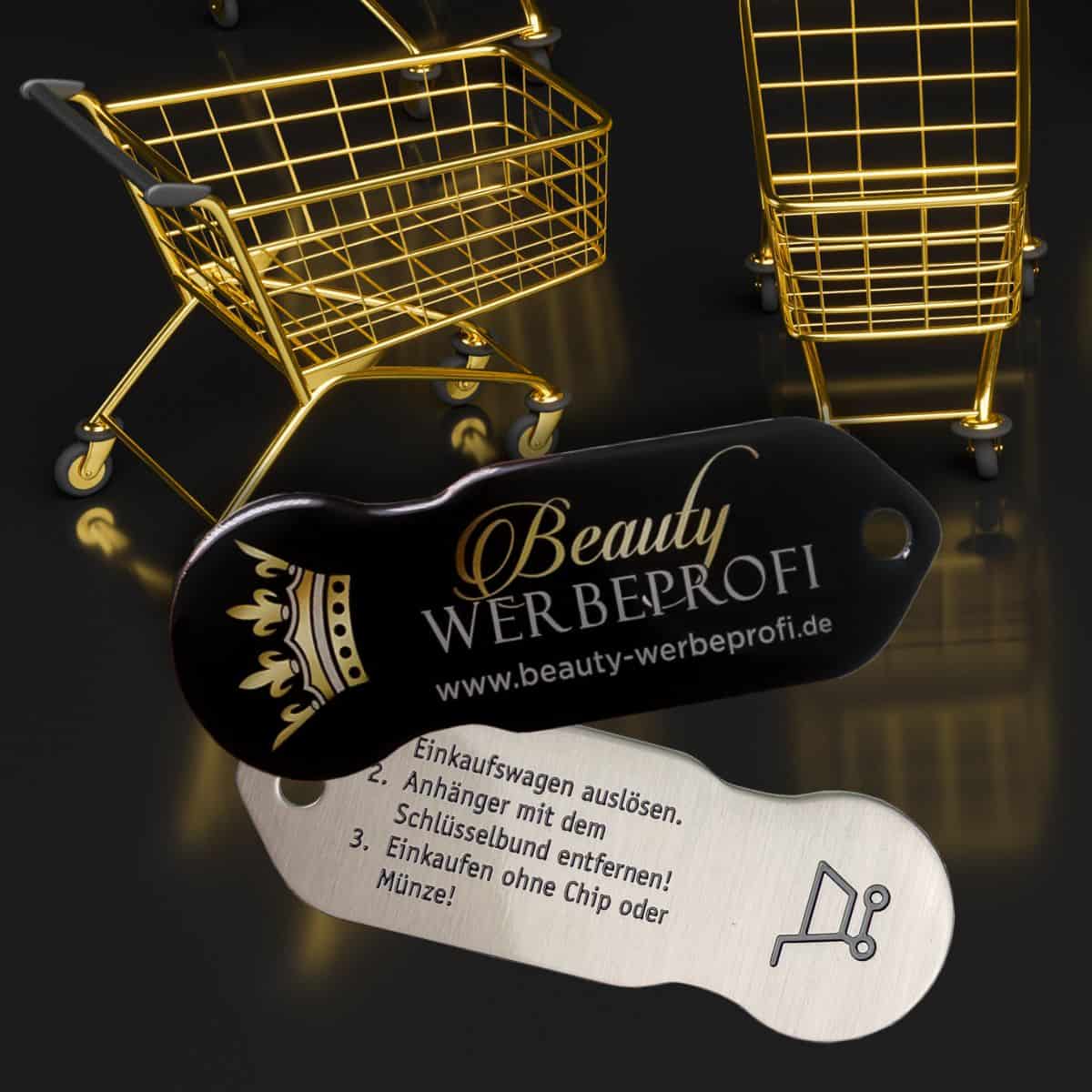 Shopping cart token / metal / with your logo / shopping token / 100 pieces - Image 3