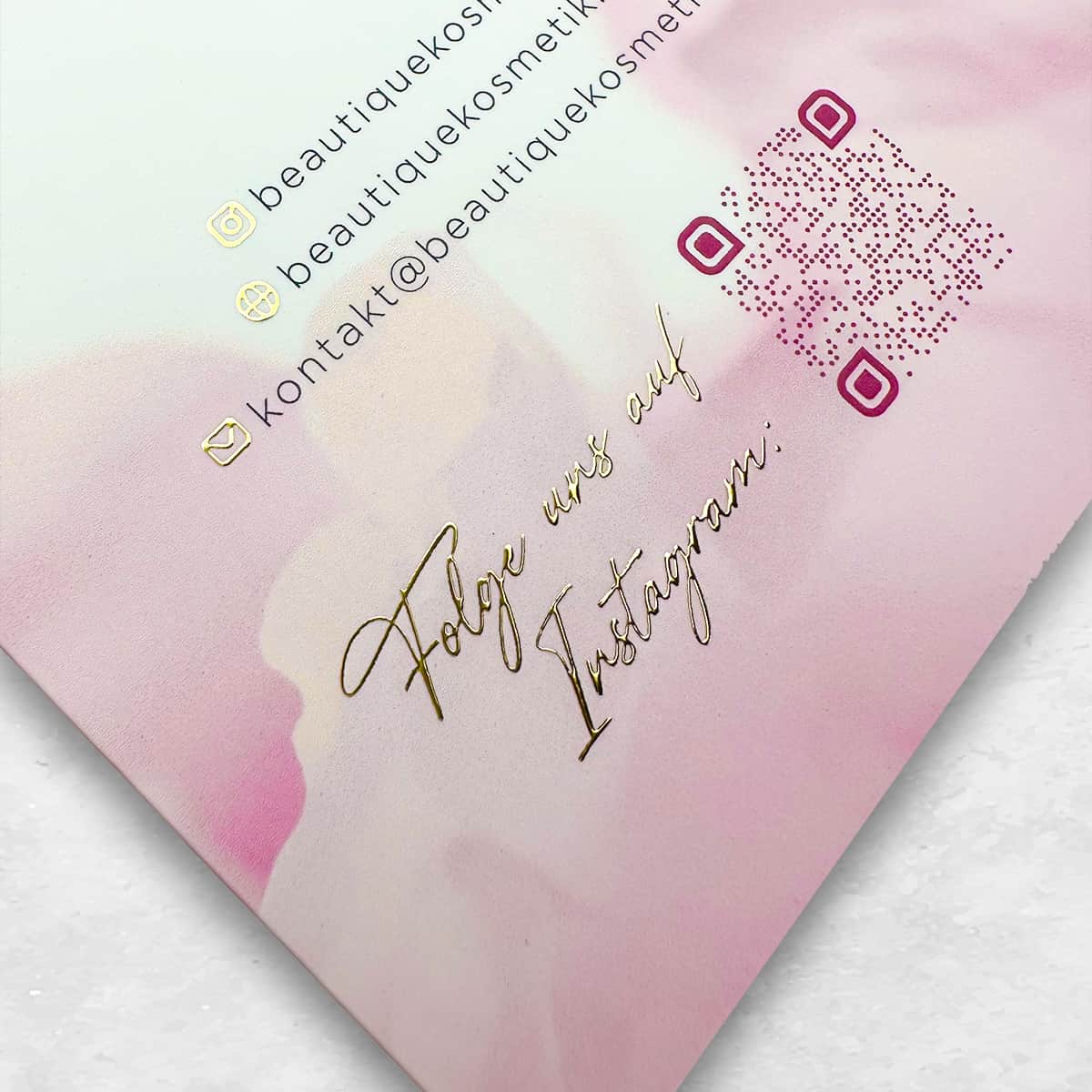 Exclusive 6-page flyer / leaflet with liquid gold or silver - Image 20