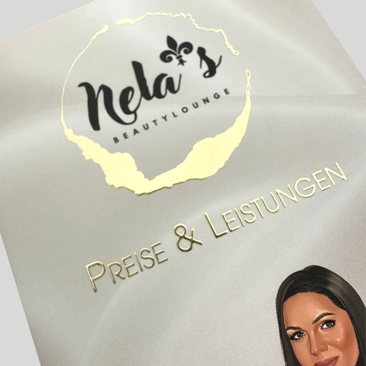 Exclusive 6-page flyer / leaflet with liquid gold or silver - Image 13