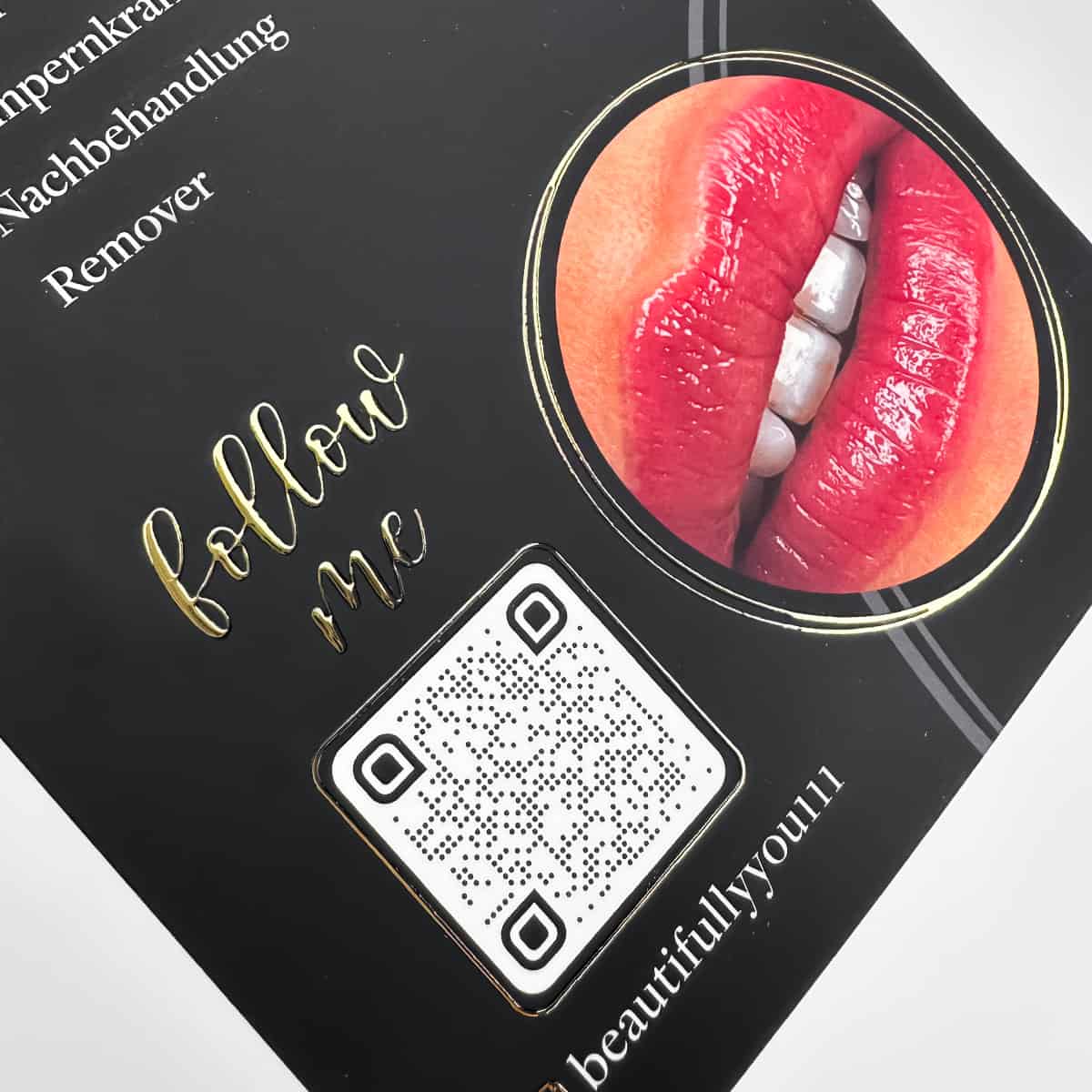 Exclusive 6-page flyer / leaflet with liquid gold or silver - Image 8