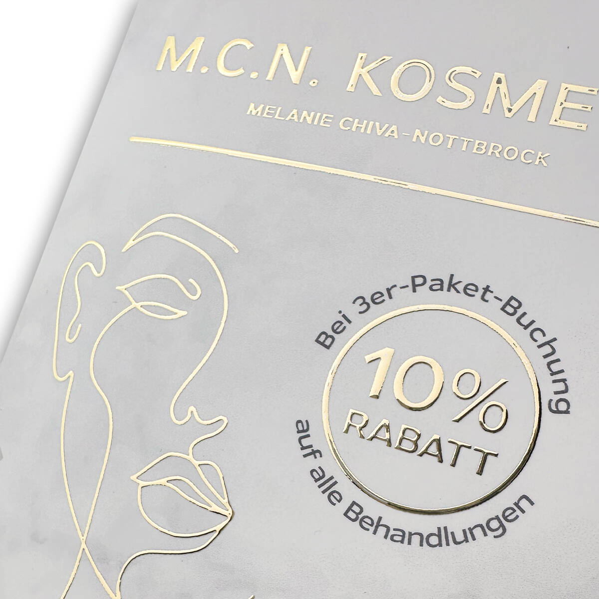 Exclusive 6-page flyer / leaflet with liquid gold or silver - Image 16