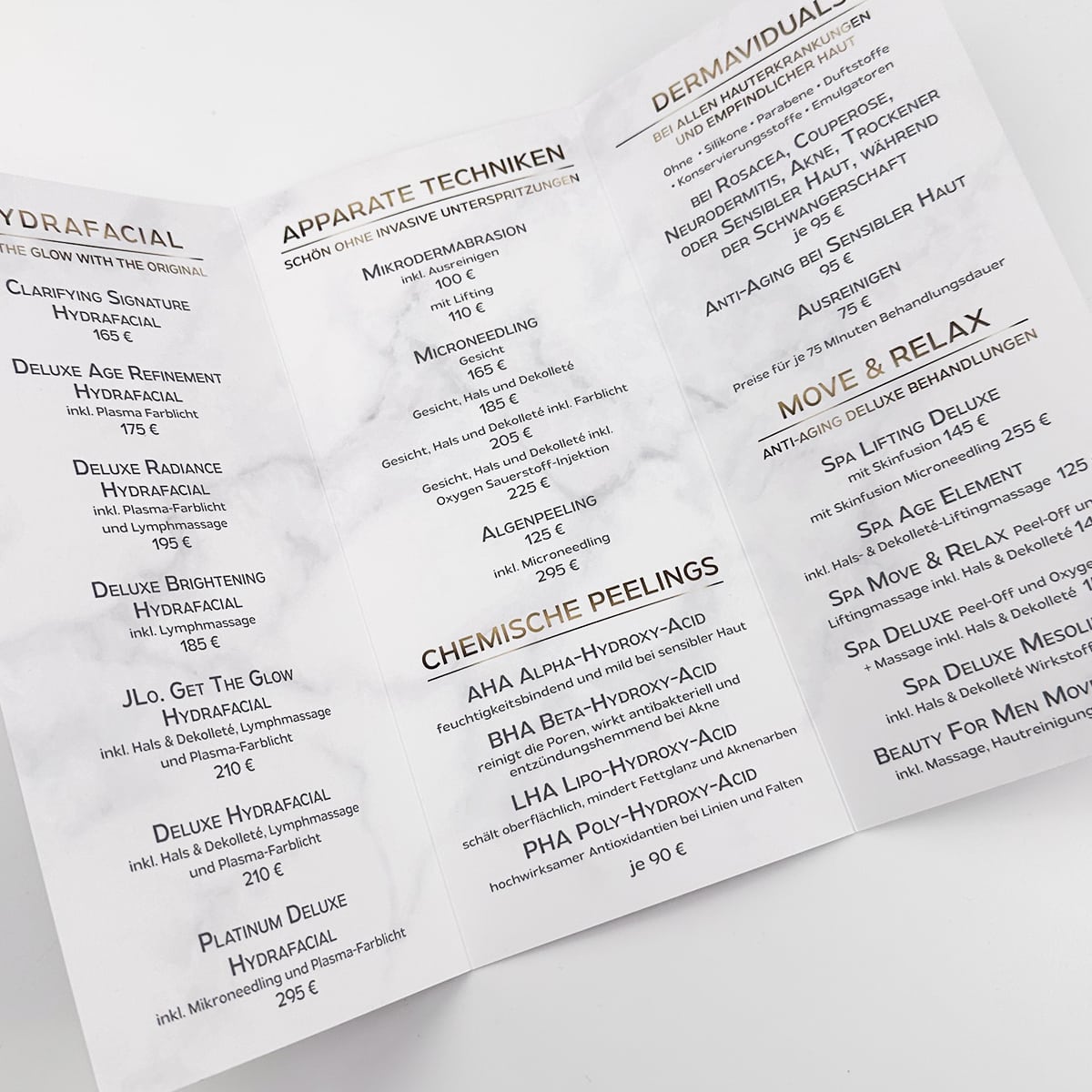 Exclusive 6-page flyer / leaflet with liquid gold or silver - Image 18