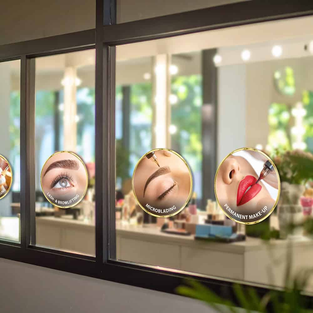 Window stickers / Photo icons / Shop window lettering / Services - Image 4